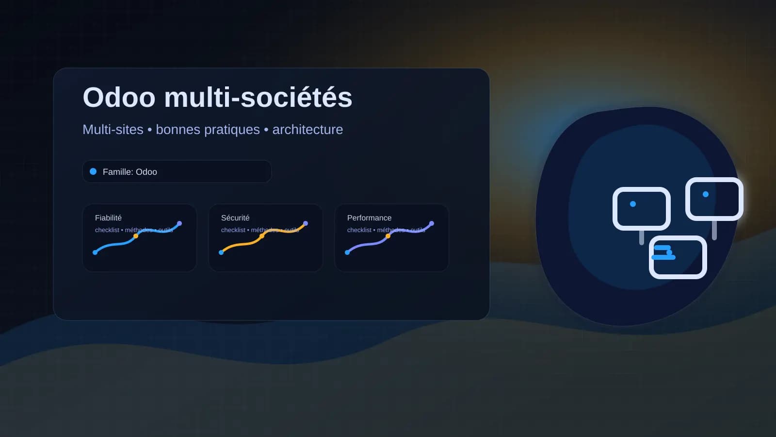 Odoo multi-sociétés / multi-sites : bonnes pratiques d’architecture (guide 2026)